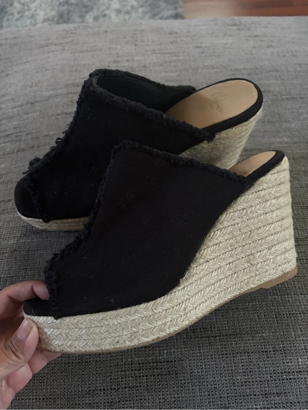 Castañer Castaner Fatima Women's Eapadrille Wedge Sandals Sz 40/ 9